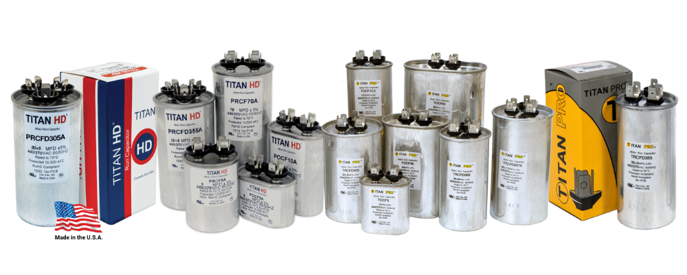 Titan PRO and Titan HD Capacitors New Warranty | Packard | DiversiTech